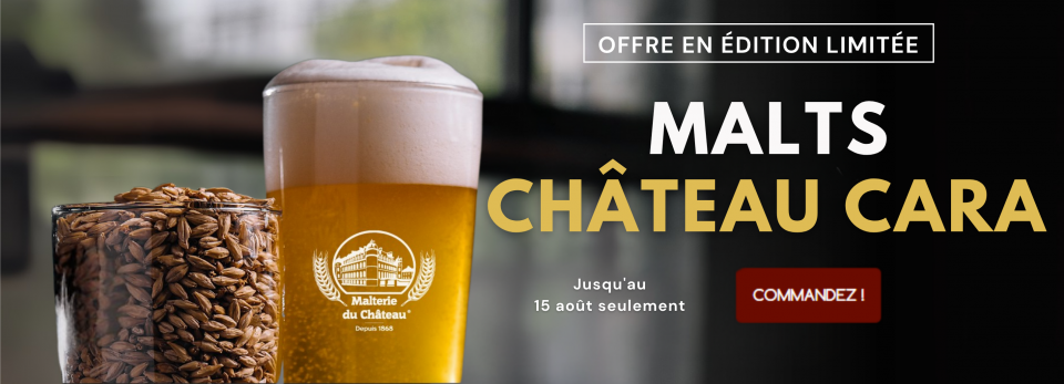 Offre limitée sur les malts chateau cara