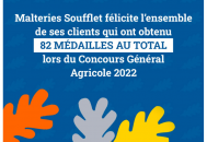 CONCOURS GENERAL AGRICOLE 2022 : Une pluie de médailles pour les bières, les clients brasseurs récompensés !