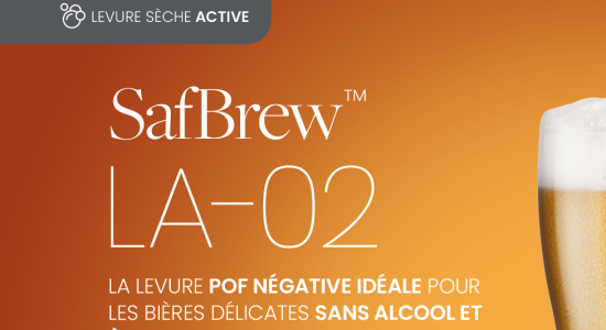SafBrew™ LA-02 : la nouvelle levure POF négative pour vos NABLAB les plus délicates !