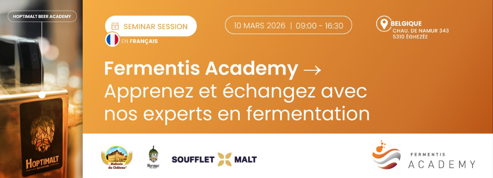 Participez à la Fermentis Academy du 10 mars en Belgique ! 