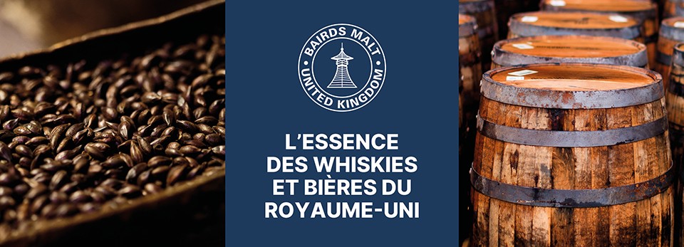 BAIRDS MALT ARRIVE EN FRANCE. Découvrez les malts prisés des brasseurs britanniques ! 